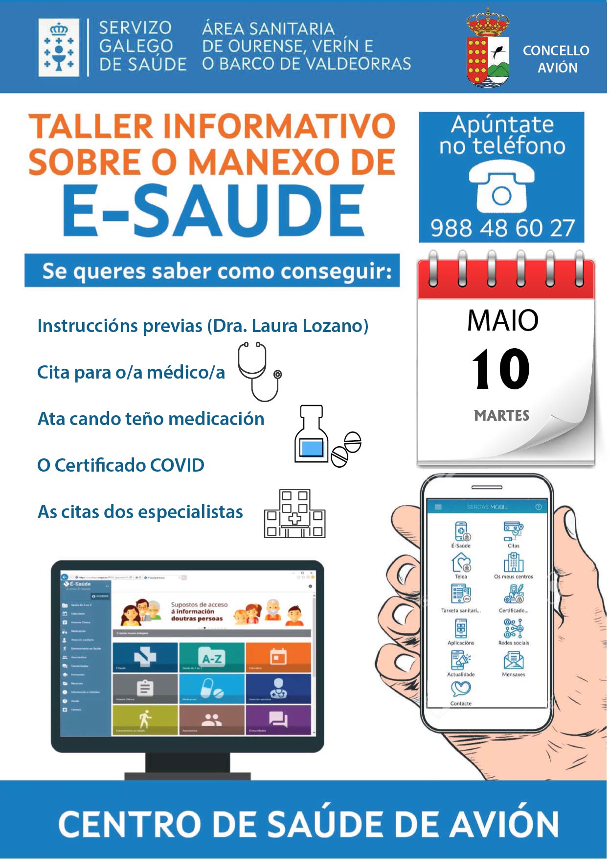 Charla E-Saúde