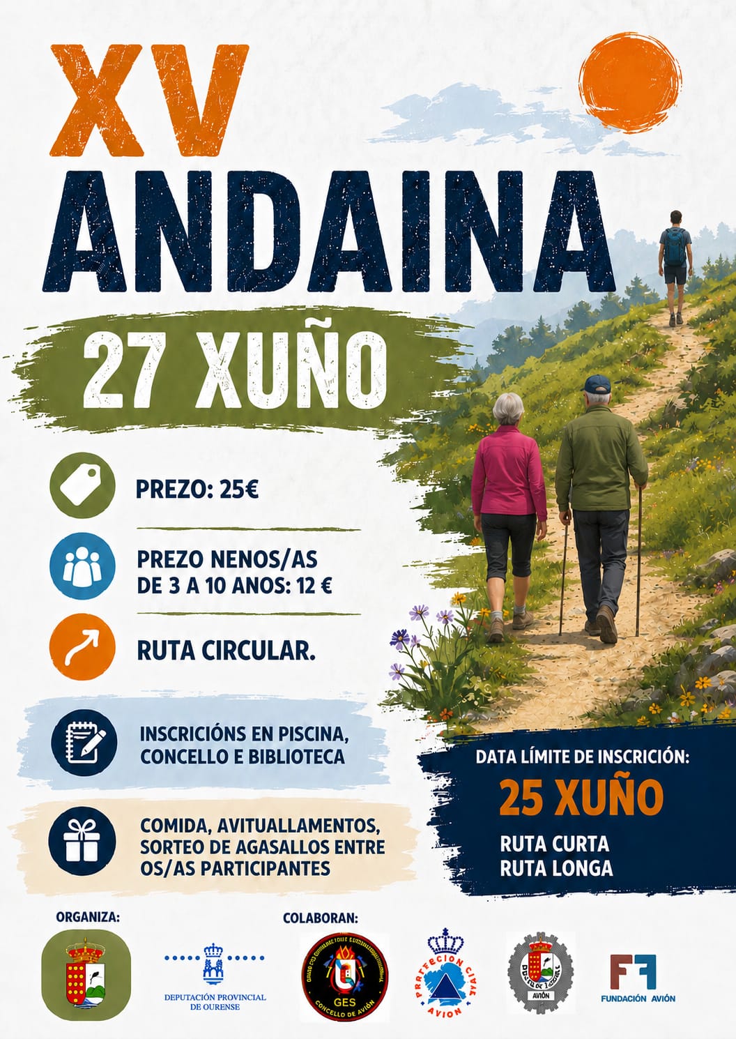 XV ANDAINA CONCELLO DE AVIÓN