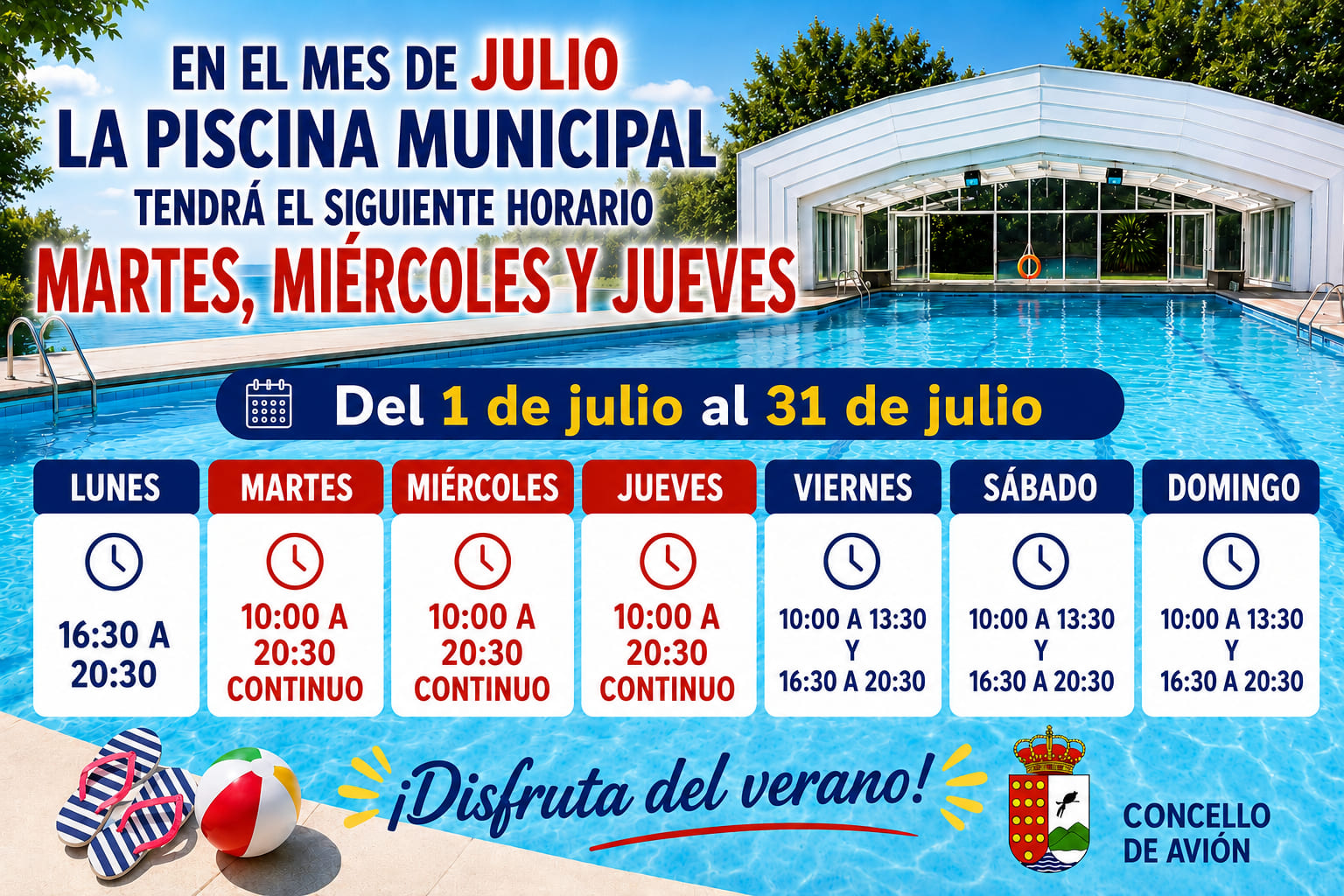 HORARIO PISCINA XULLO 2026