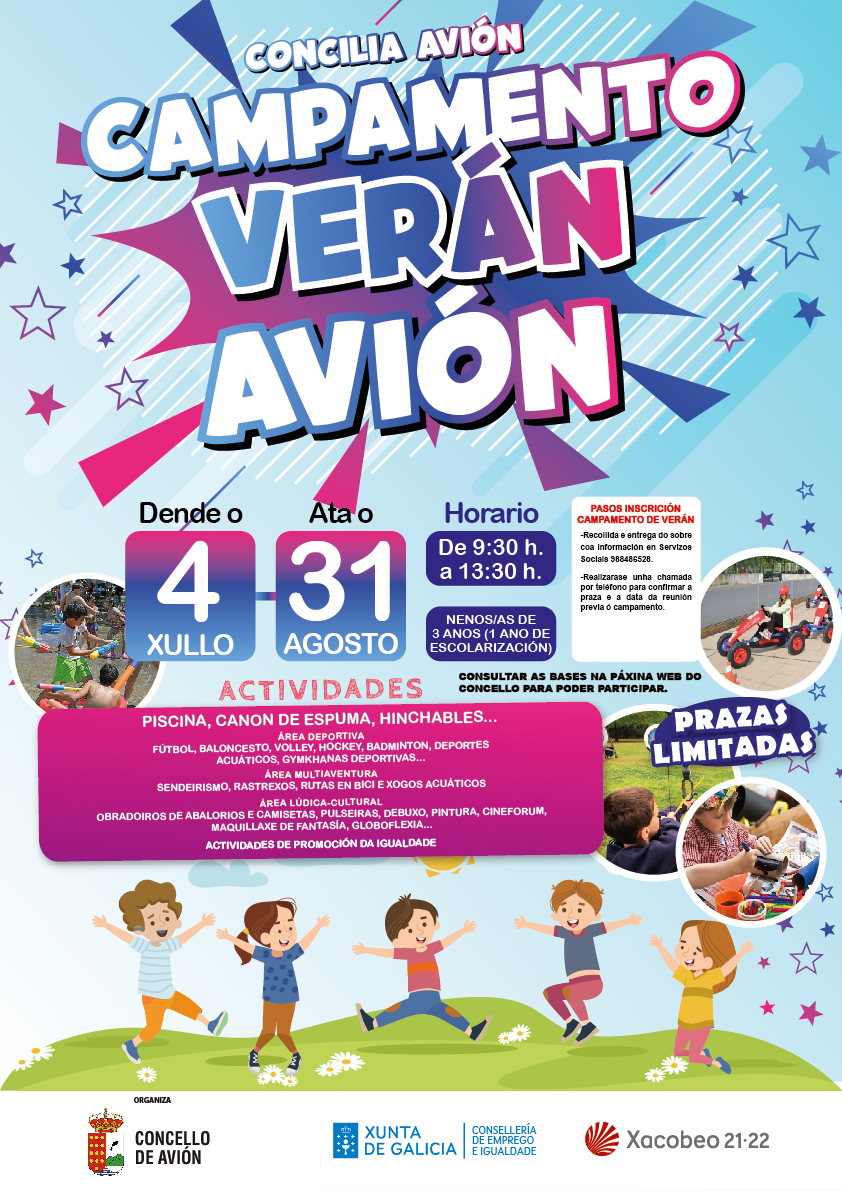 Campamento de Verano Avión 2022