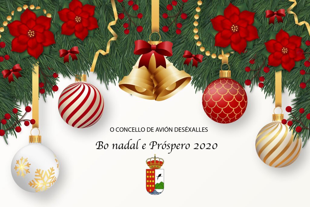 Bo Nadal e Próspero Ani Novo Concello de Avión
