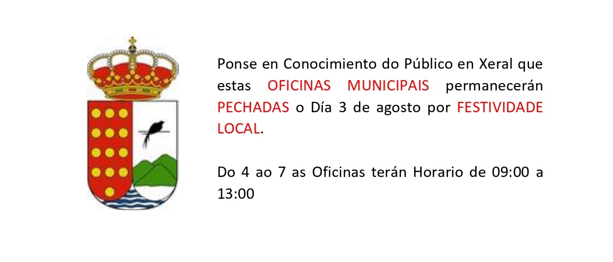 Concello de Avión-Festividade día 3 de agosto